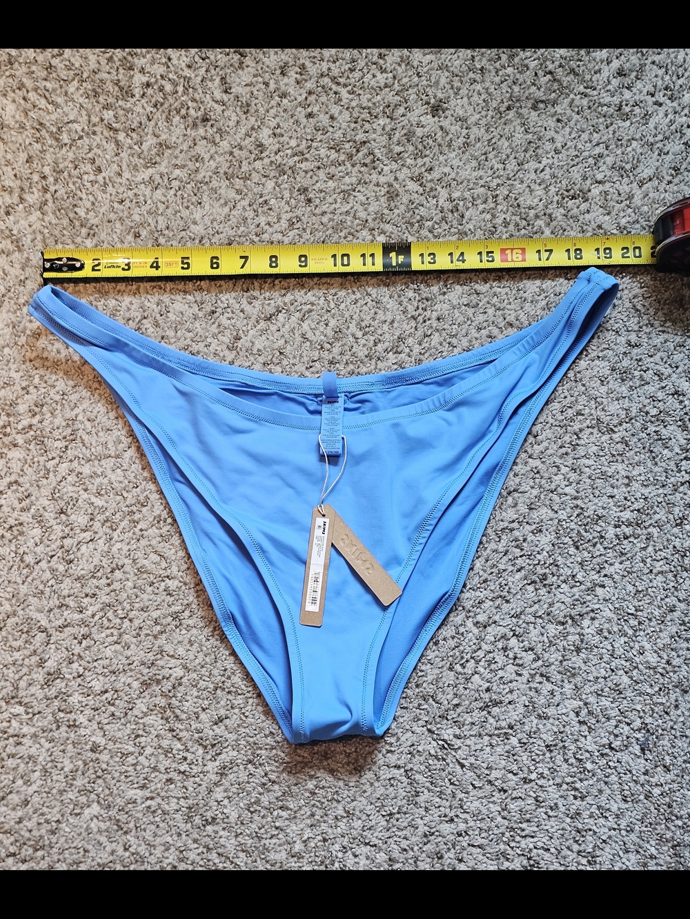 NWT SKIMS 3XL Electric Blue Bikini Bottom - Picture 2 of 5